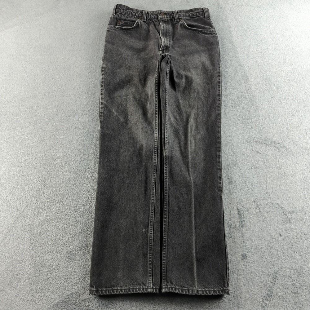 Vintage Levis Jeans Mens 34 (Fits 30x32) Black Faded 619 Relaxed Straight Canada